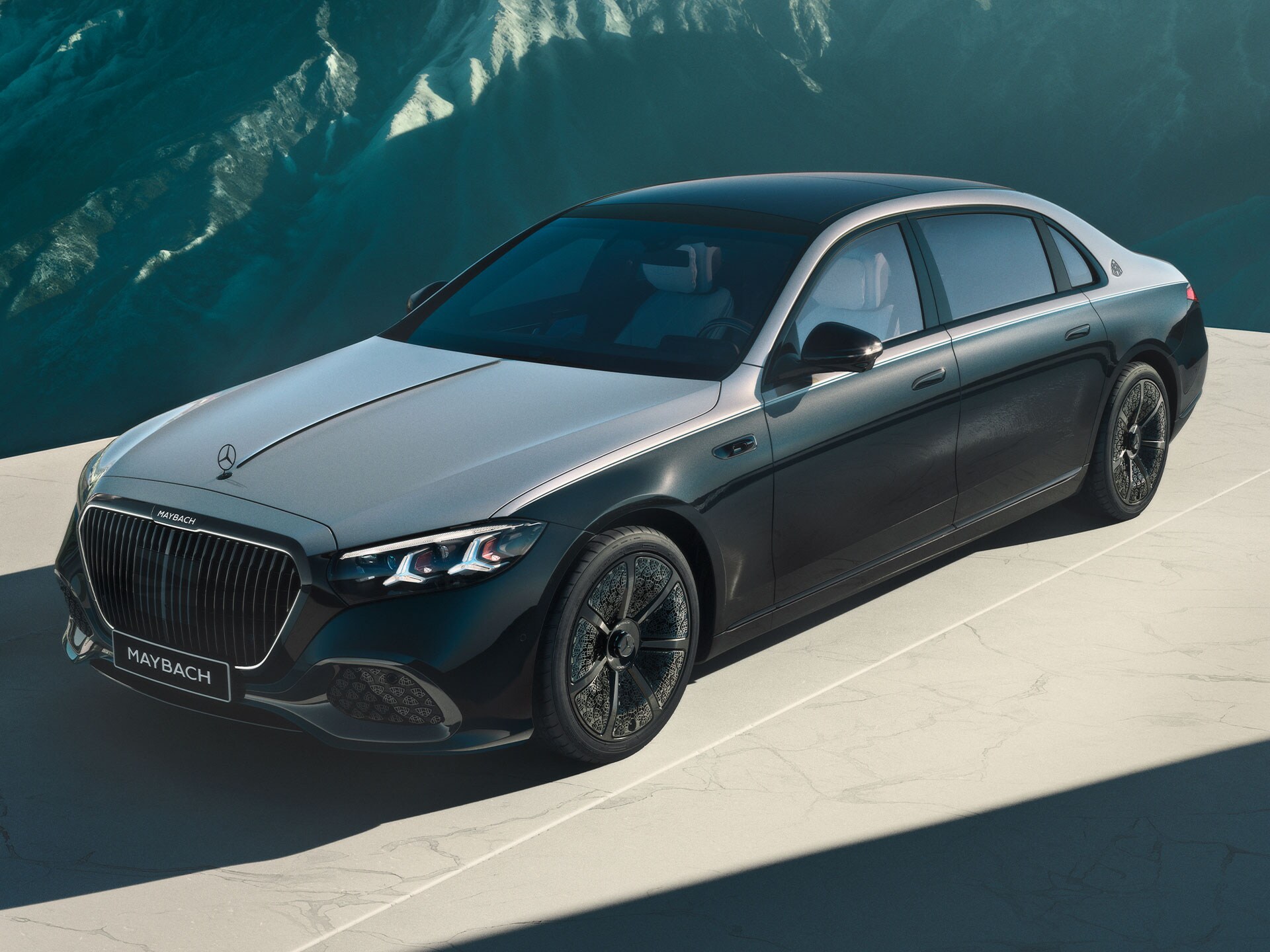 The Mercedes-Maybach S-Class with Night Series.