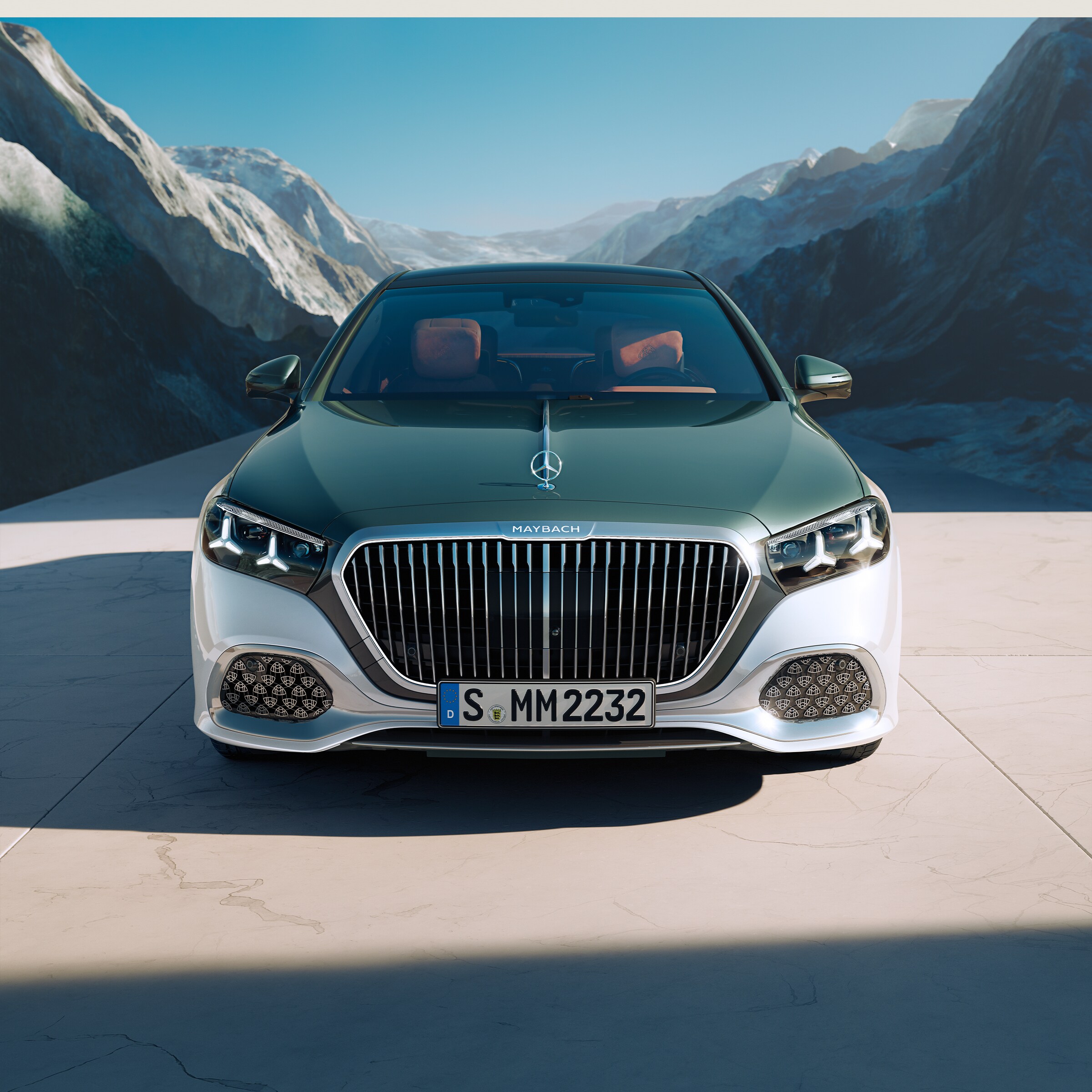 The new Mercedes-Maybach S-Class.
