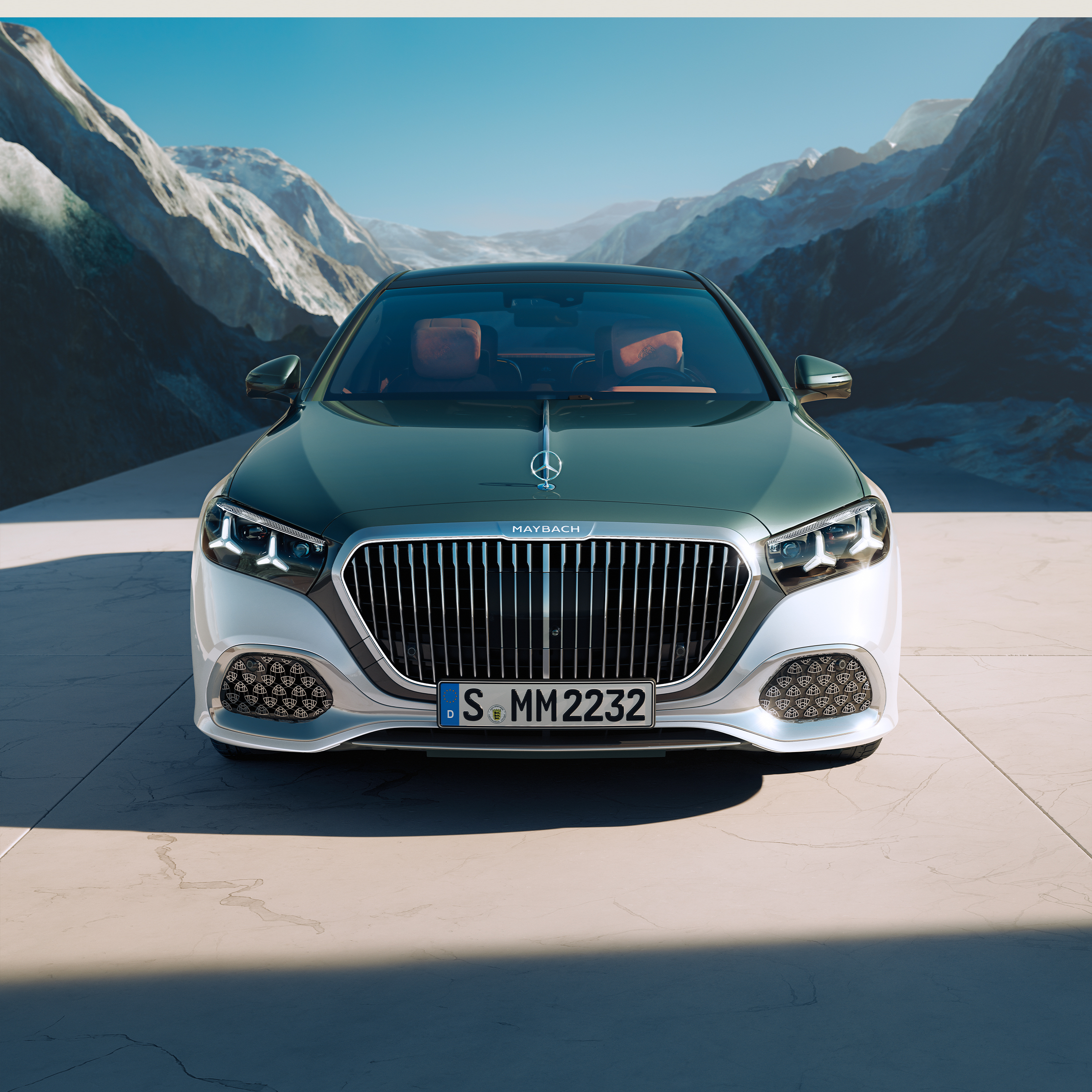 The new Mercedes-Maybach S-Class.