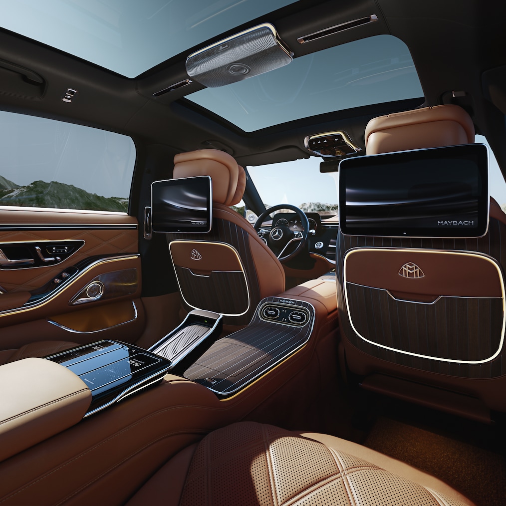 The Exclusive Interior of the new Mercedes-Maybach S-Class.