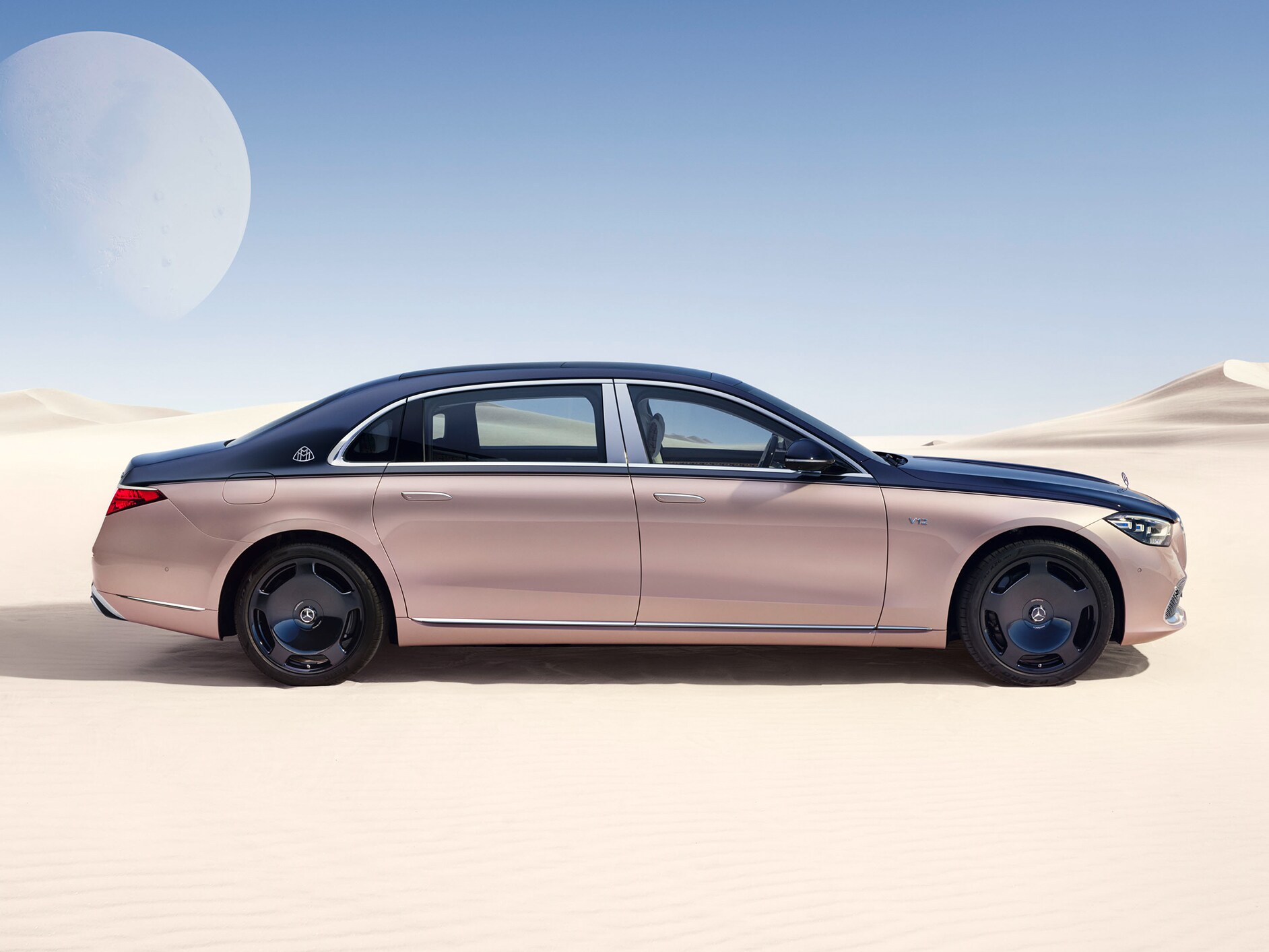 The competitive line-up for the Mercedes Maybach S-Class