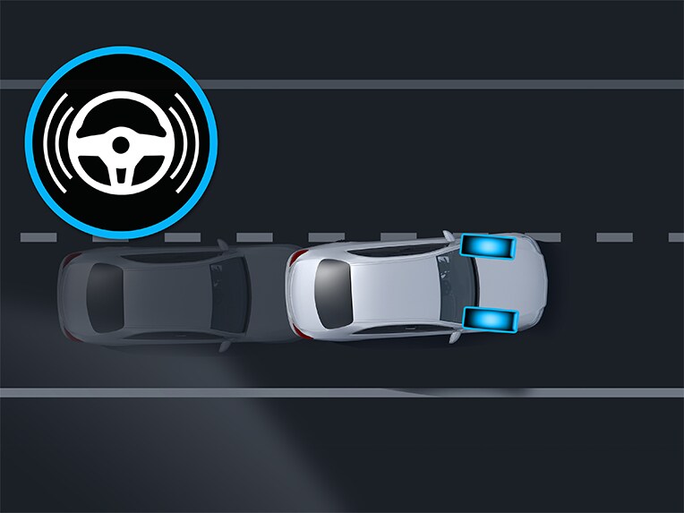 The Active Lane Keeping Assist in the Mercedes-Maybach SL 680.