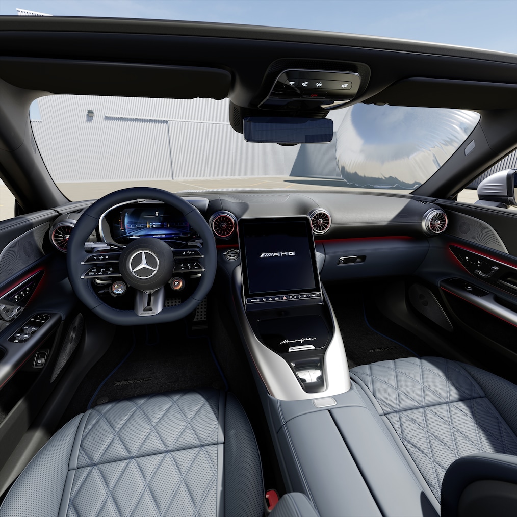 MANUFAKTUR options offering of the SL Roadster from Mercedes-AMG.