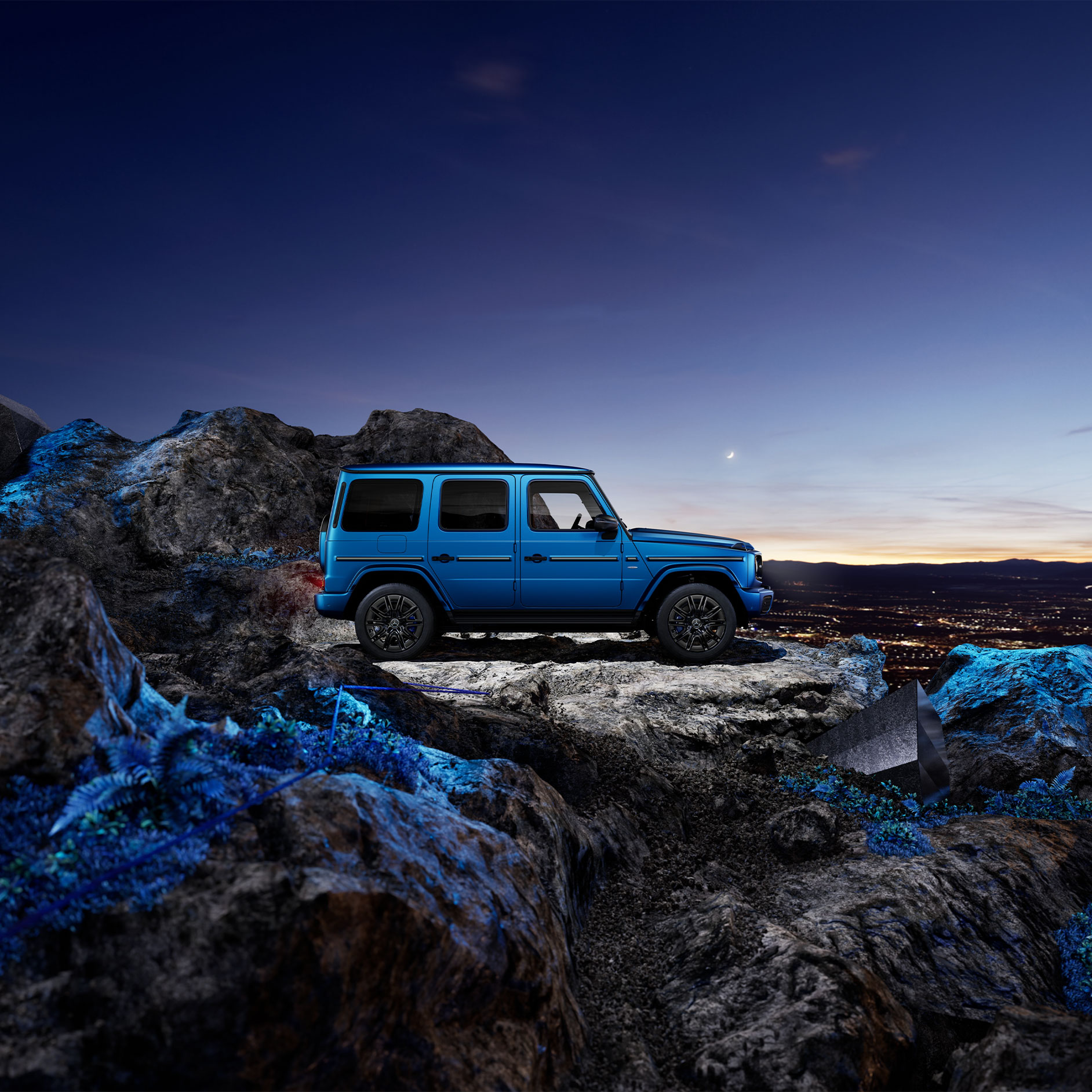 All-electric G-Class | Electric cars | Mercedes-Benz The all-electric Mercedes-Benz G-Class.