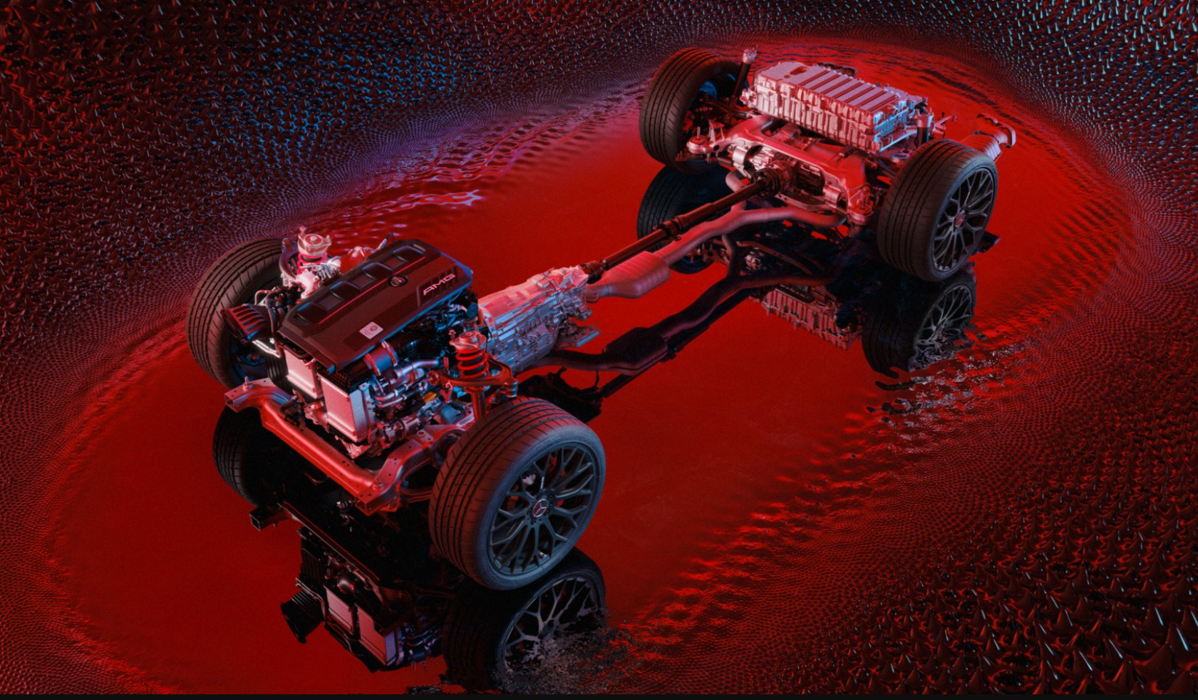 Mercedes-AMG electric performance plattform Mercedes-AMG e-model platform architecture