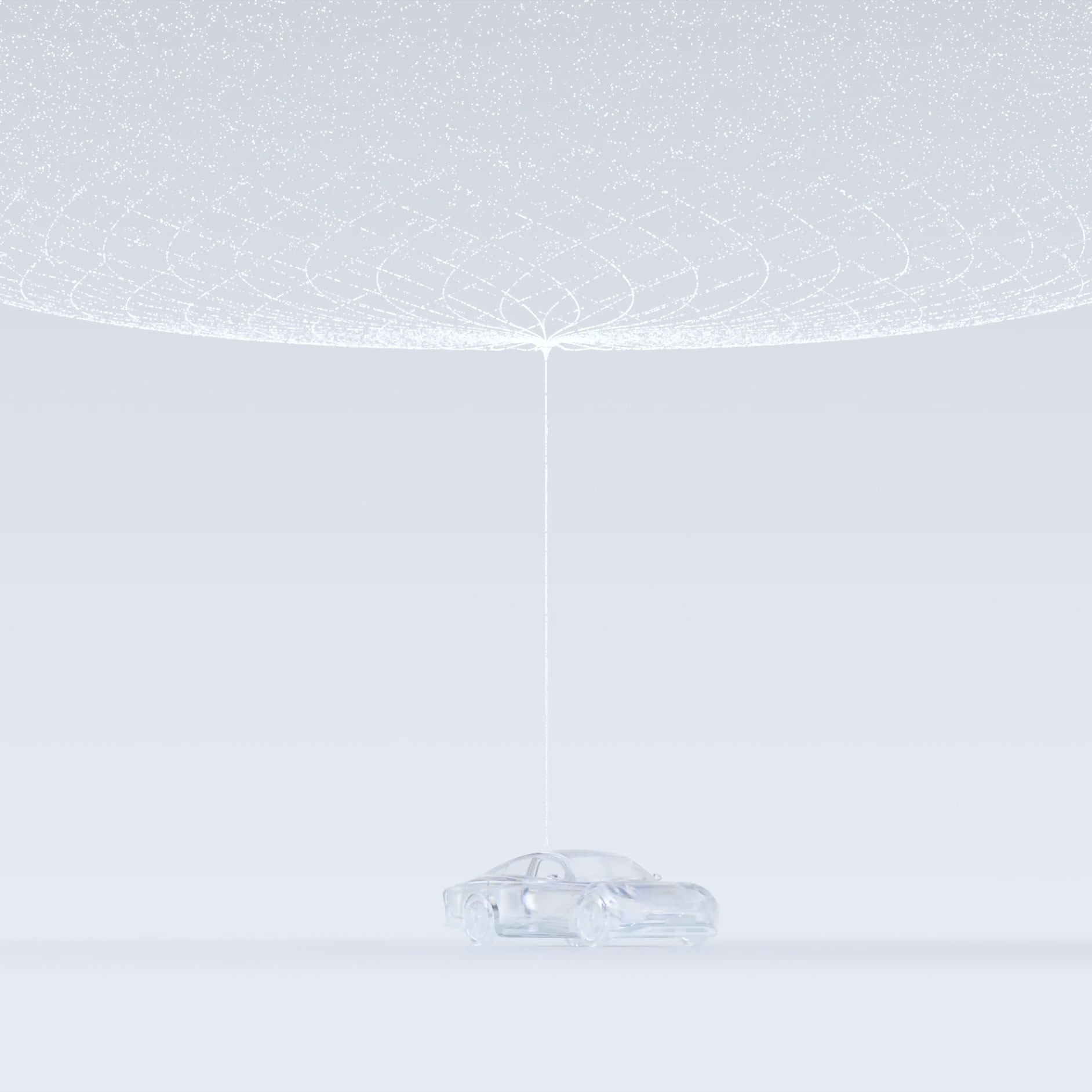 Over the air | Technology | Mercedes-Benz Visualization of the Over-the-air technology.