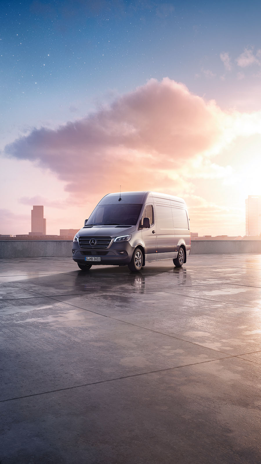 Sprinter Panel Van Large Cargo Van Mercedes-Benz Vans UK