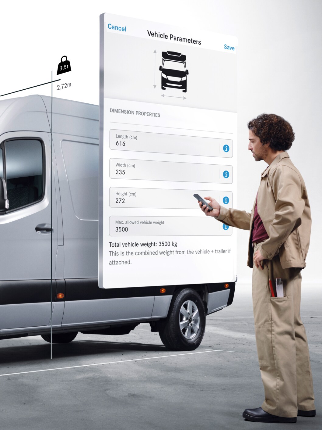 The Digital Extras of the Mercedes-Benz eSprinter Panel Van.