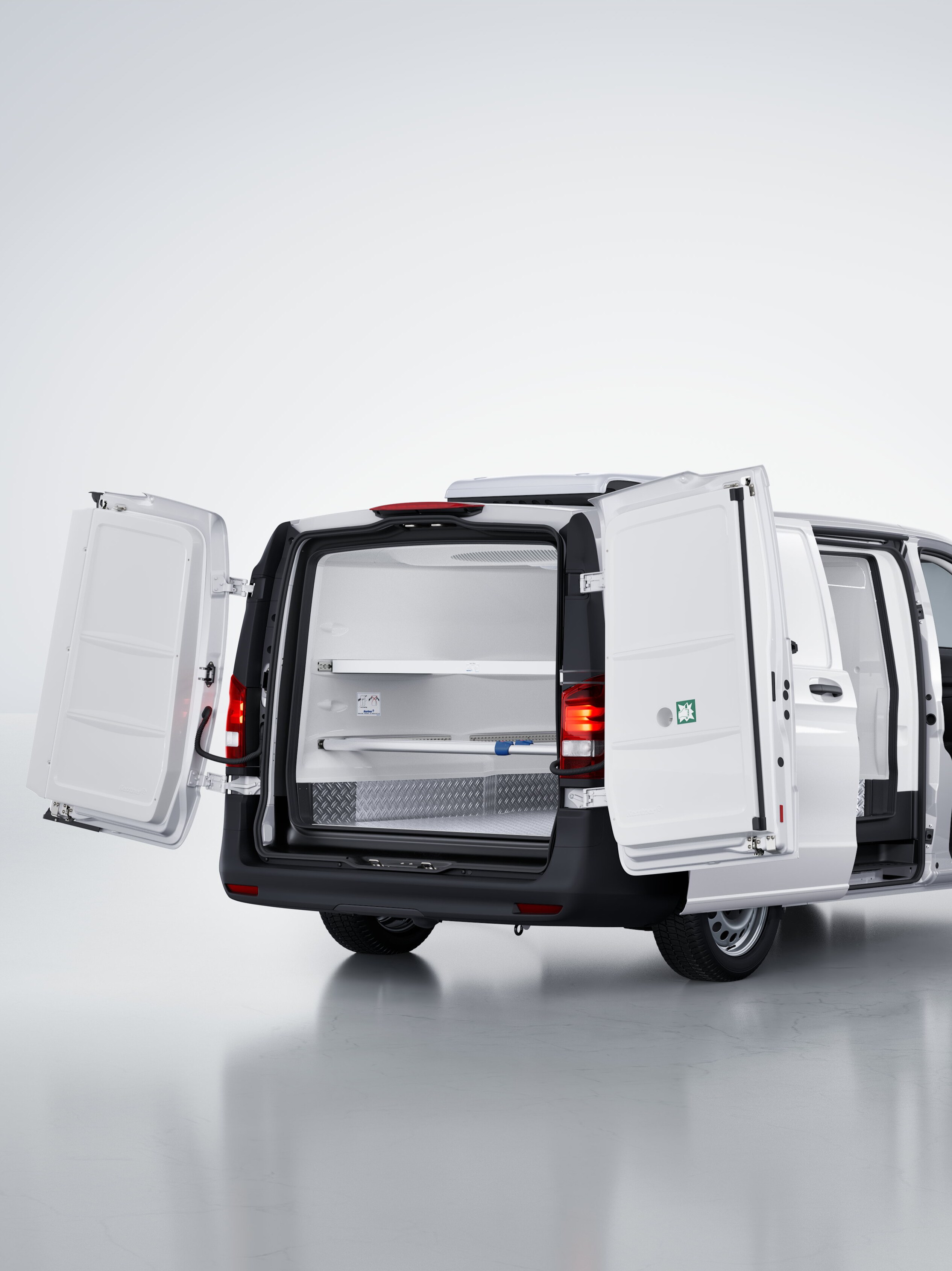 The Vito panel van with a cooling solution from Kernster.