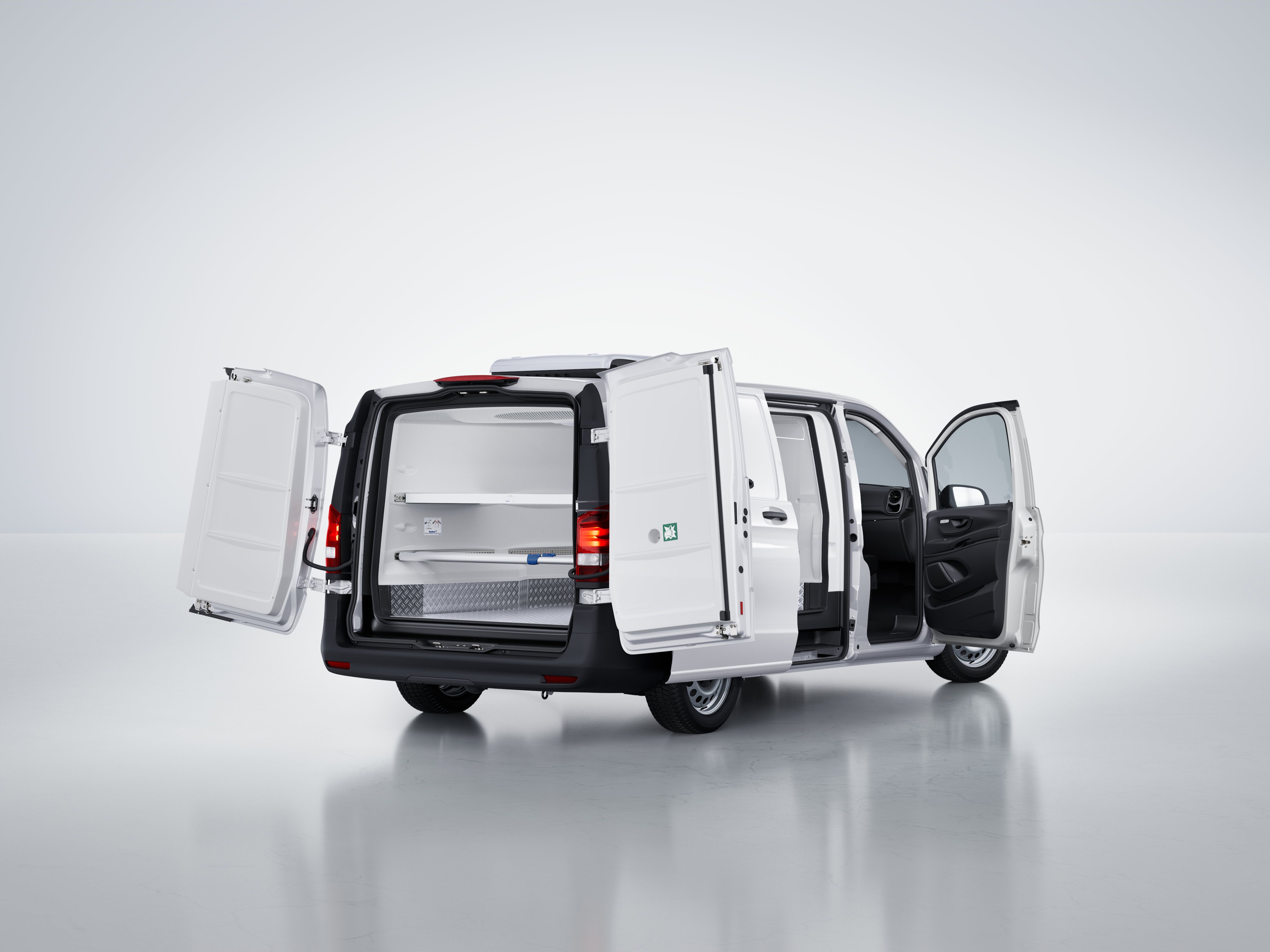 The Vito panel van with a cooling solution from Kernster.