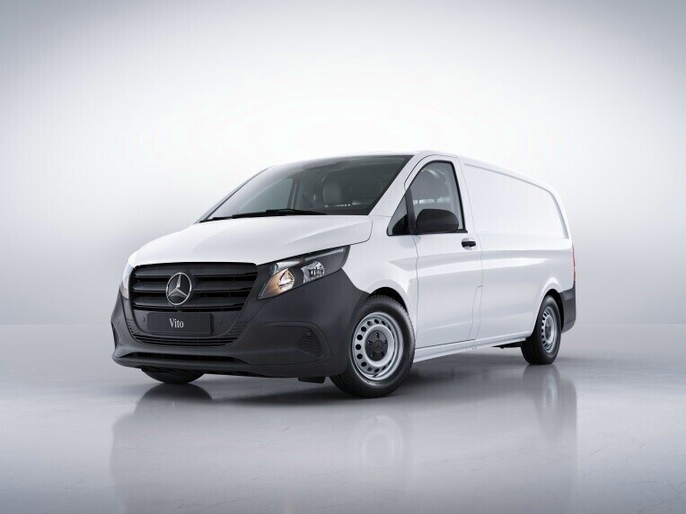 Vito Panel Van in PRO line in a studio environment. 