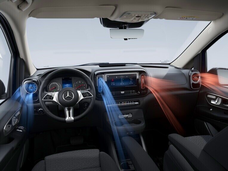 THERMOTRONIC automatic climate control improves the climatic comfort in your vehicle and keeps drivers feeling fitter.