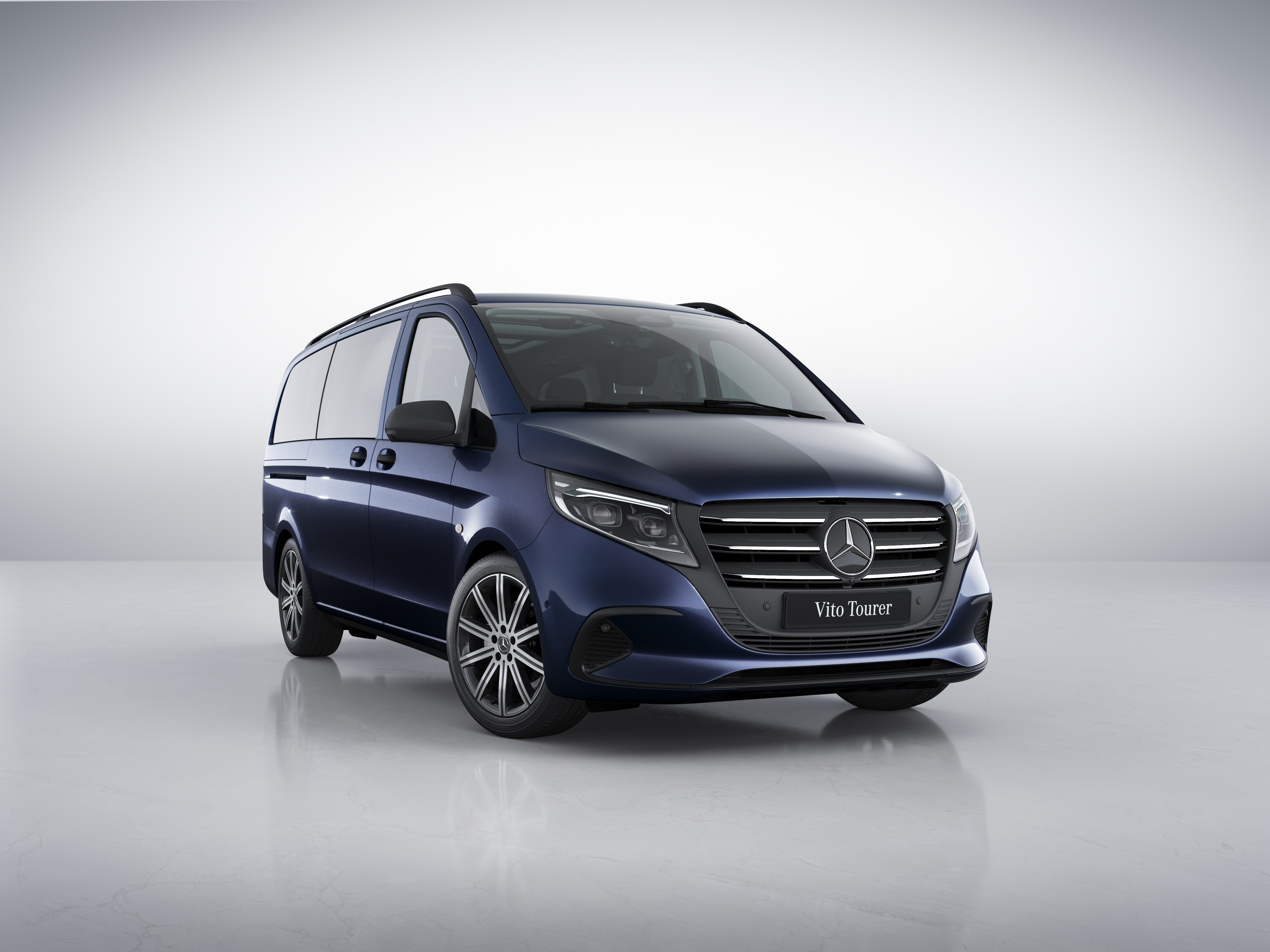 The sports suspension of the Mercedes-Benz Vito.