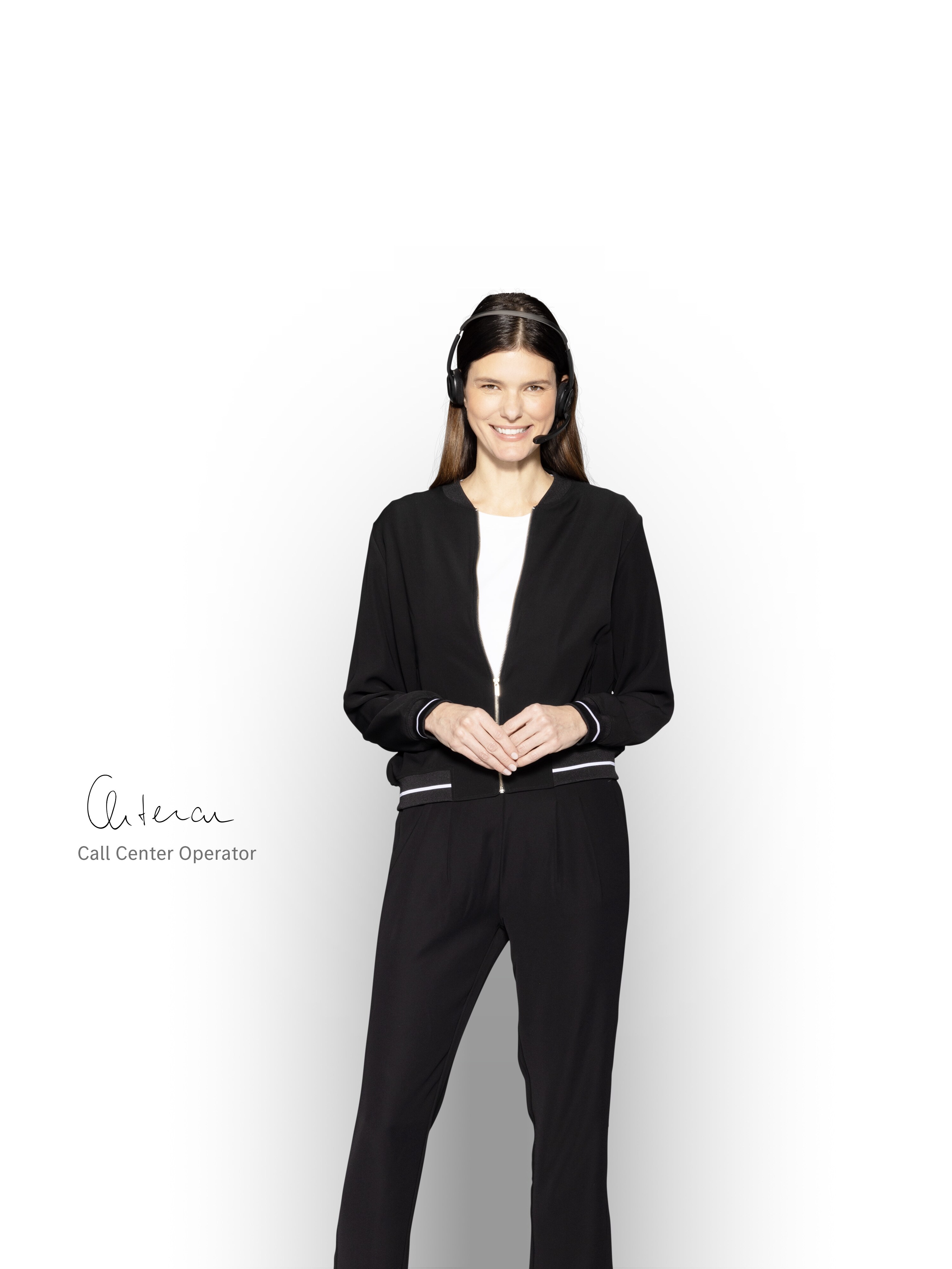 Customer Care Assistant wearing a headset.