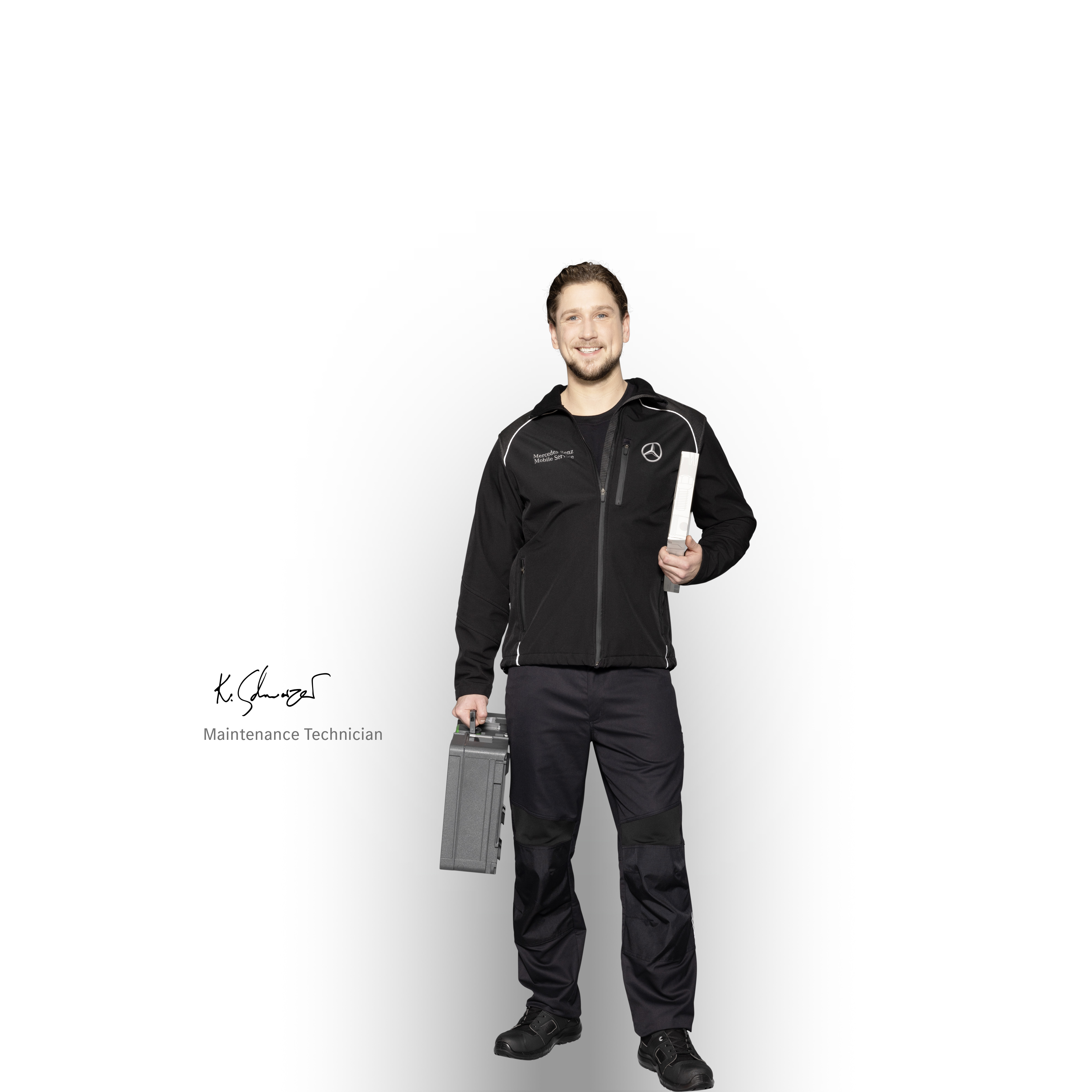 Mercedes-Benz | Vans service Mercedes-Benz Mobile Service Maintenance Technician ready to support.