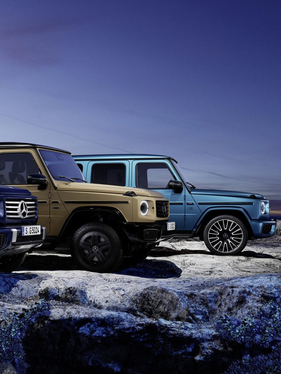 G-Class models from Mercedes-Benz and Mercedes-AMG.