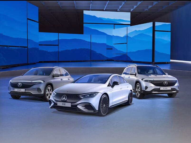 Mercedes-Benz electric cars – 3 car fleet