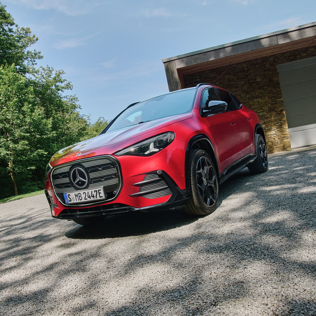 The new all-electric GLA.