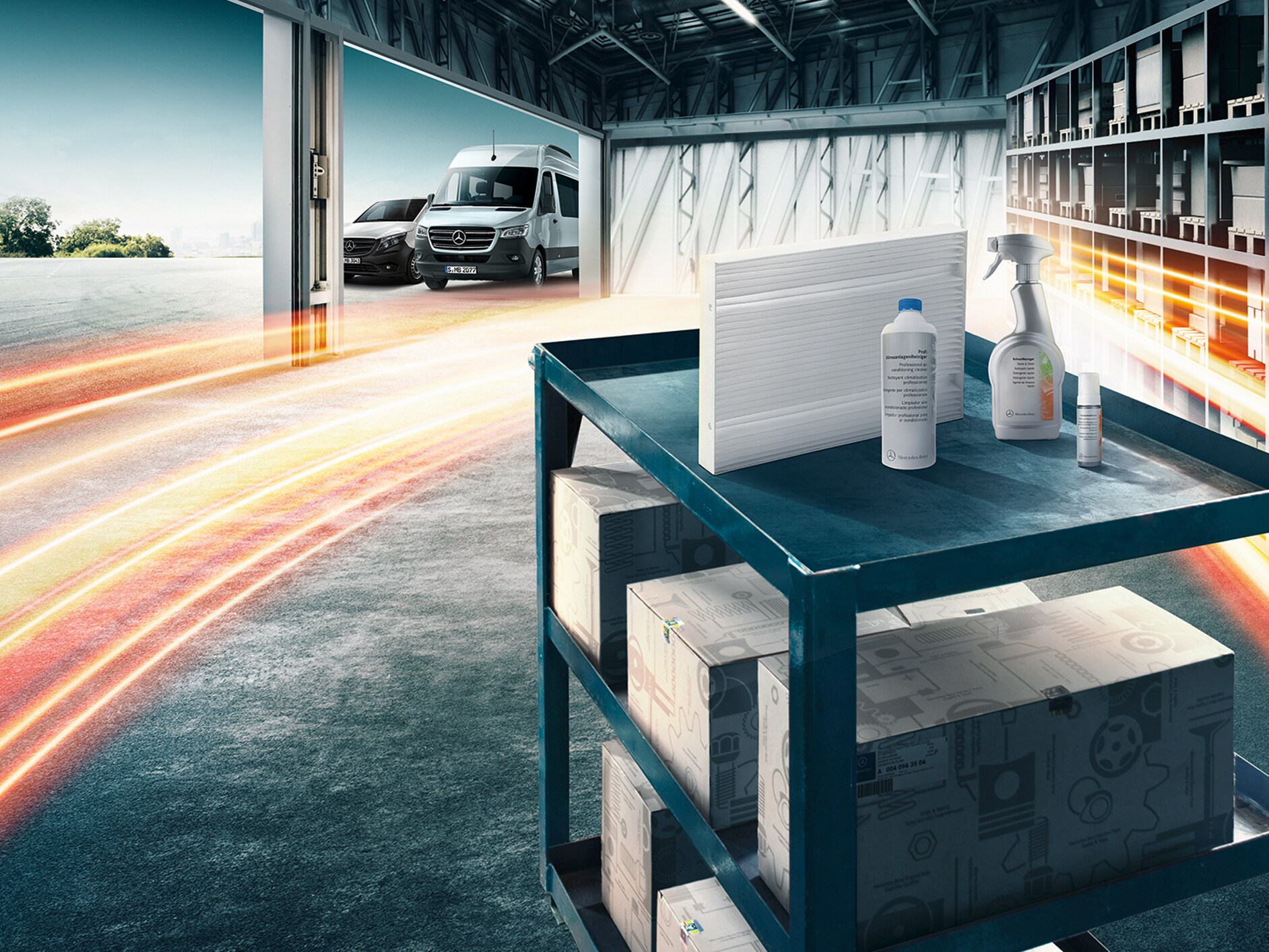 Mercedes-Benz StarParts: High quality at an attractive price.