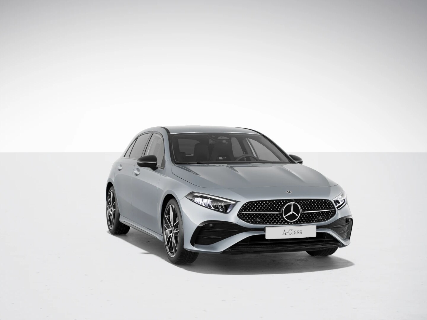 The exterior of the Mercedes-Benz A-Class Hatchback with the AMG Line equipment line.