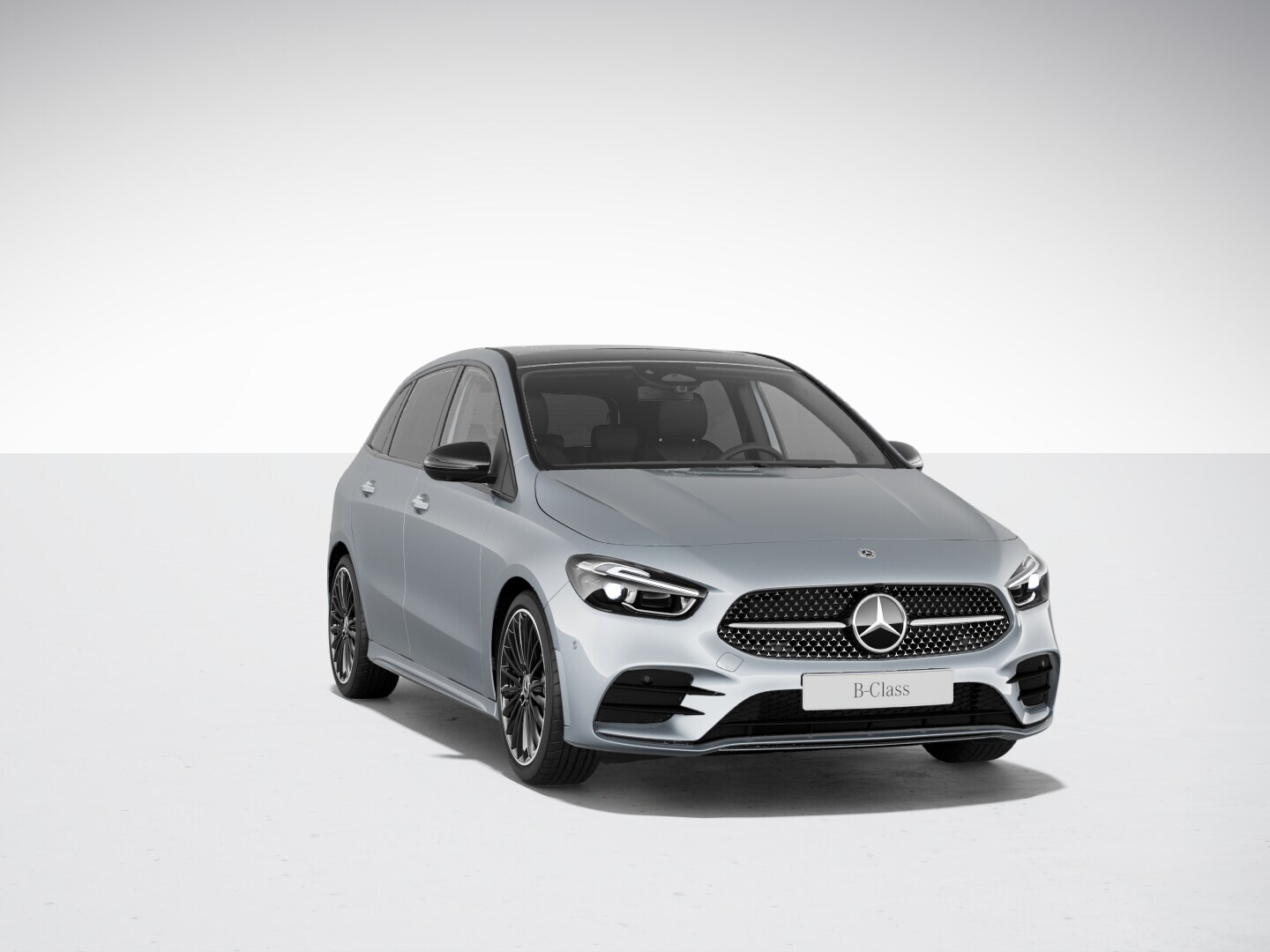 The Mercedes-Benz B-Class with Night Package.