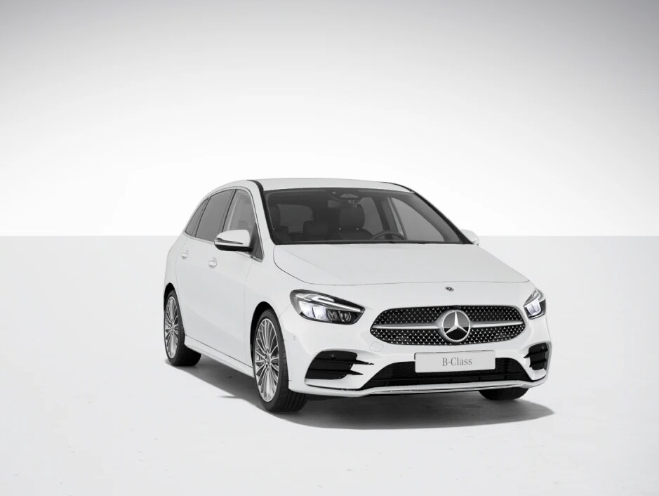 The B-Class from Mercedes-Benz with AMG Line.