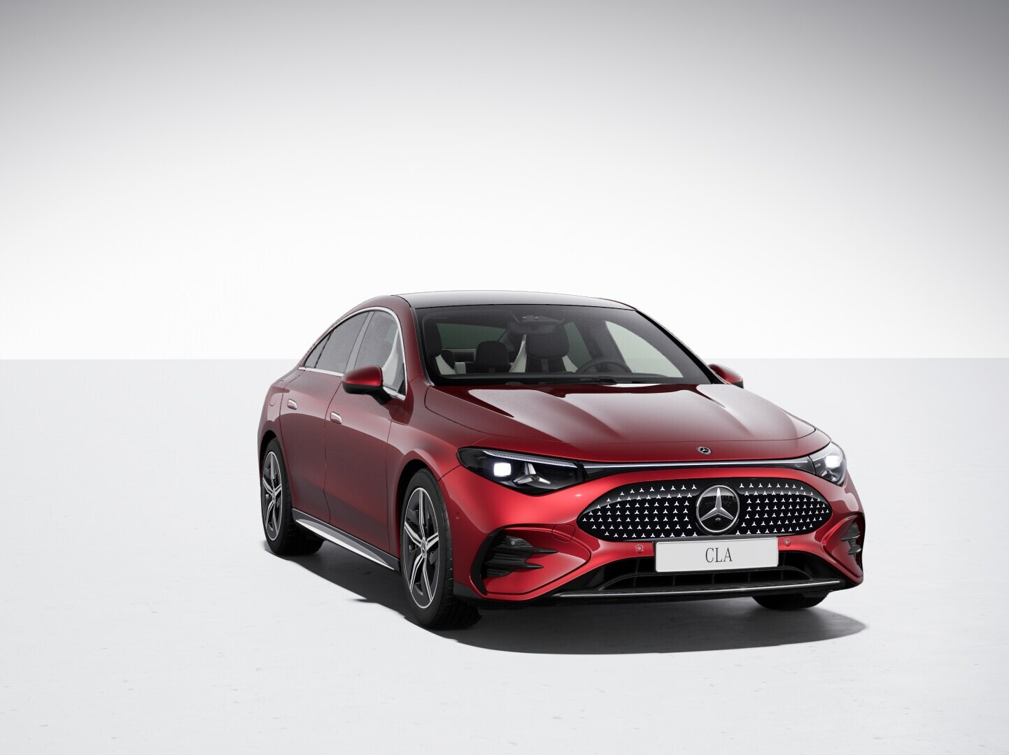 The AMG Line of the all-electric CLA from Mercedes-Benz.