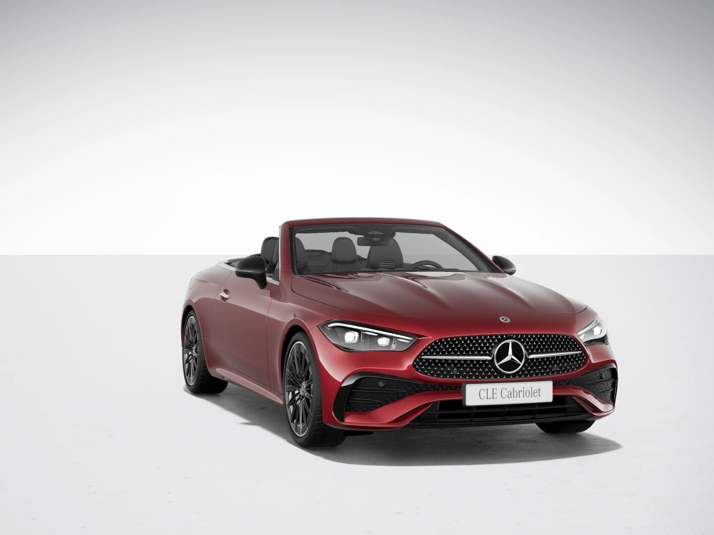 The AMG Line in the CLE Cabriolet sports car from Mercedes-Benz.