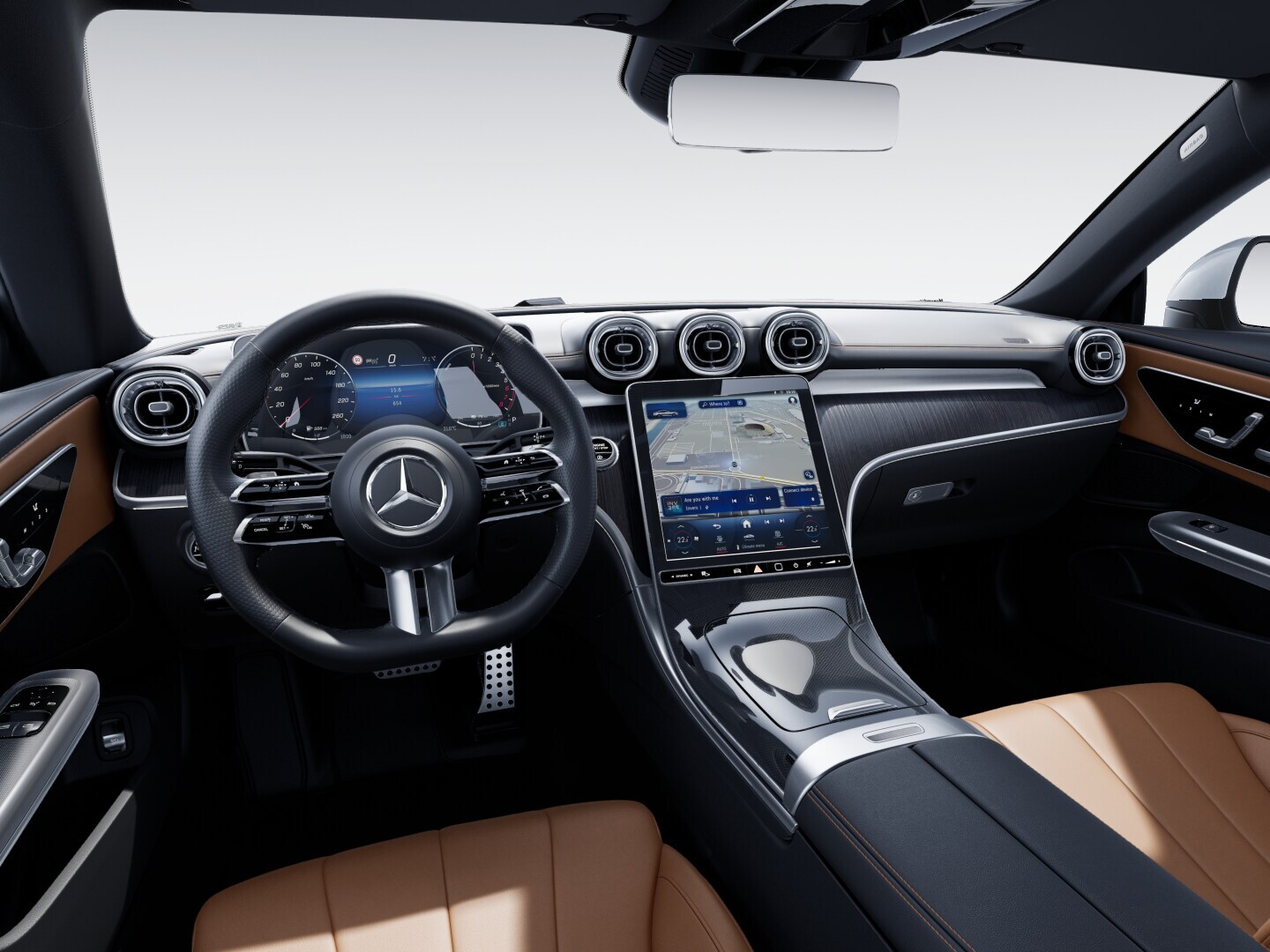 The AMG Line equipment line of the new CLE Coupé from Mercedes-Benz.
