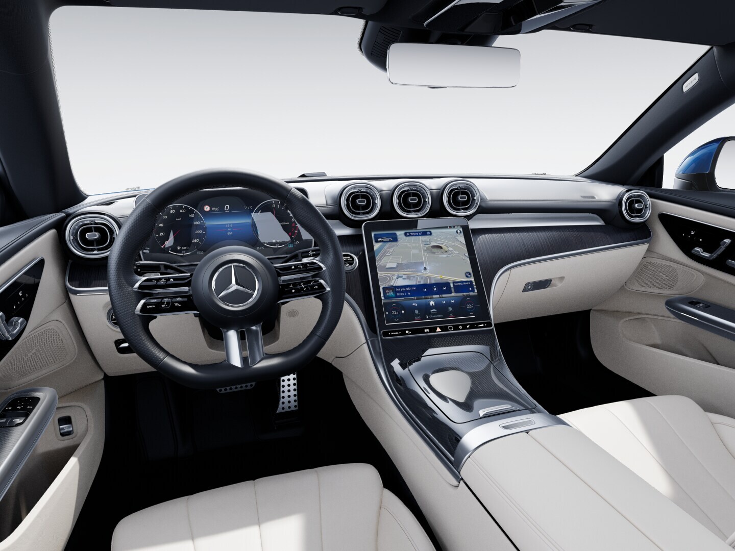 The AVANTGARDE equipment line in the new CLE Coupé from Mercedes-Benz.