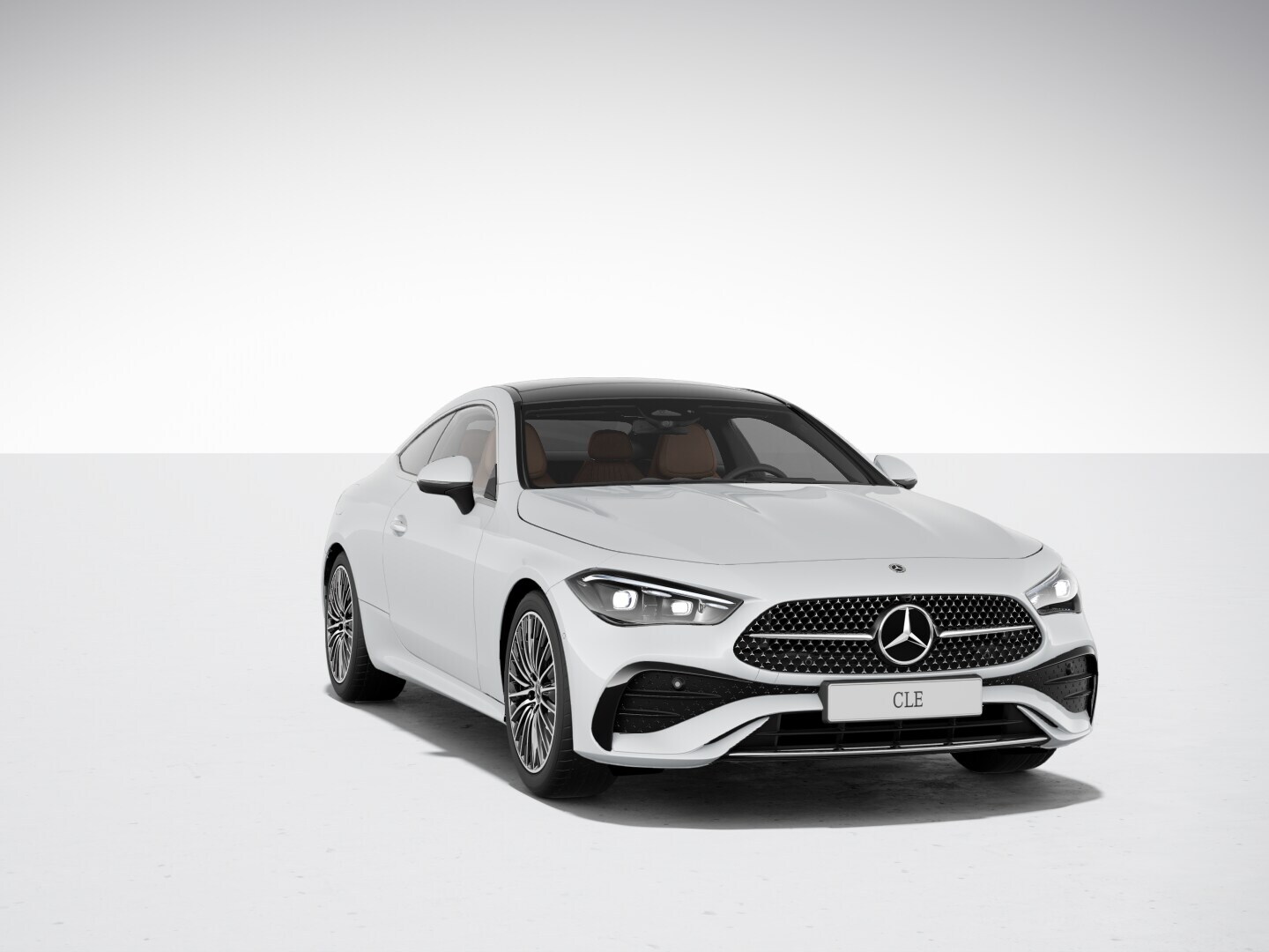 The AMG Line in the CLE Coupé sports car from Mercedes-Benz.