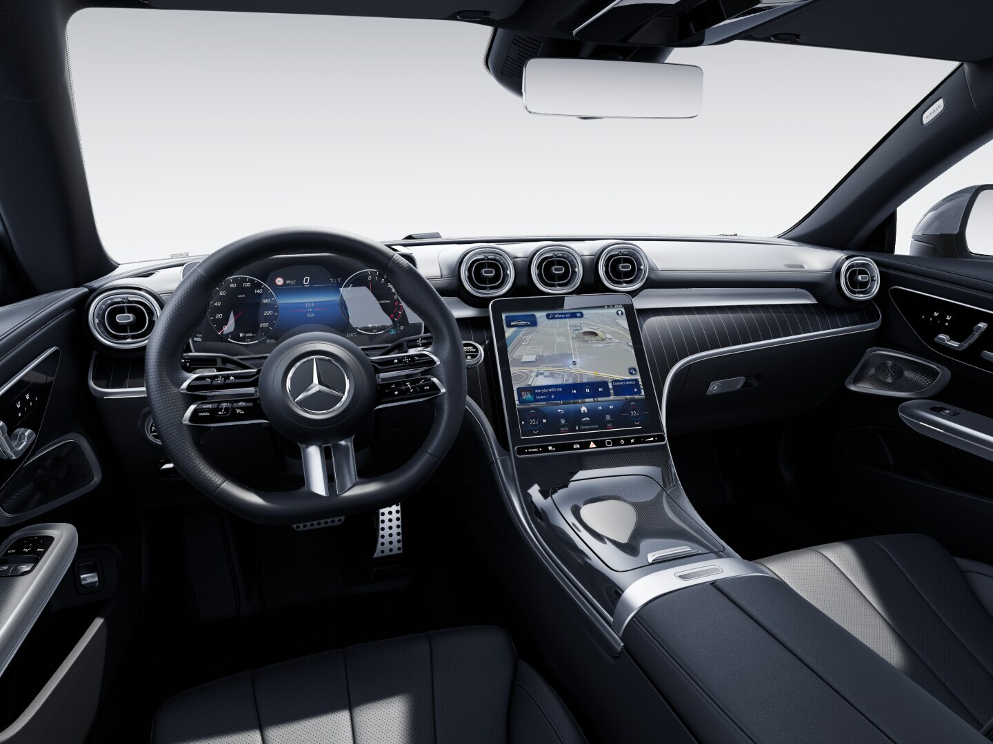 The AVANTGARDE equipment line in the new CLE Coupé from Mercedes-Benz.