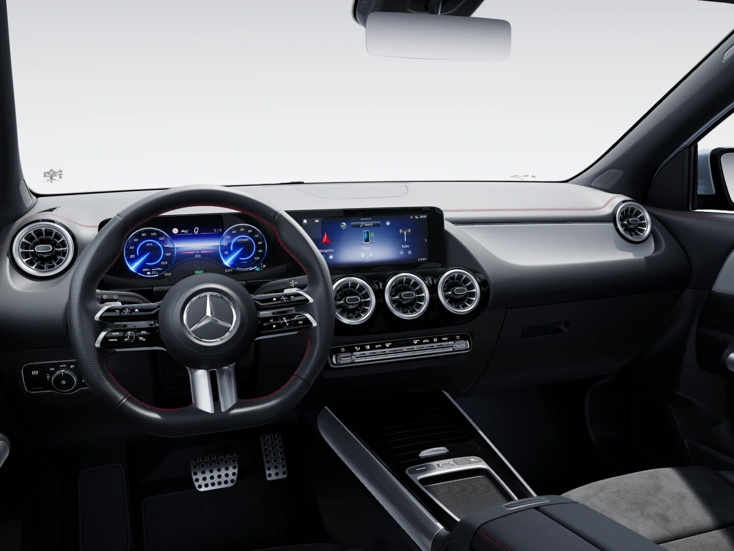 The EQA from Mercedes-Benz with AMG Line.