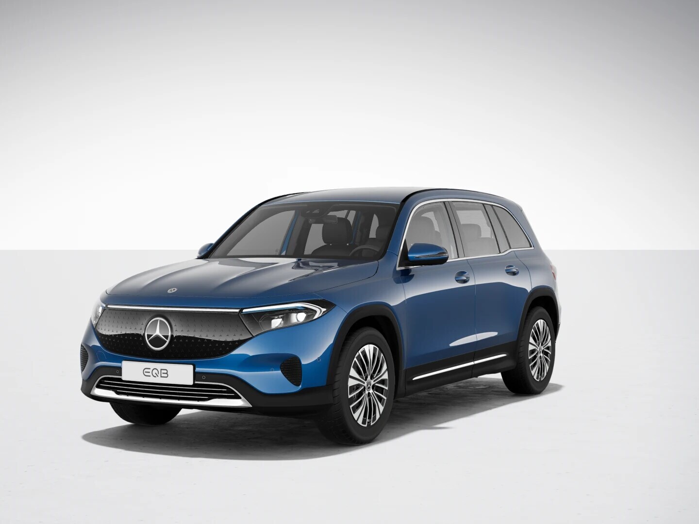 The image shows the exterior design of the A-Class with Style design and equipment line.