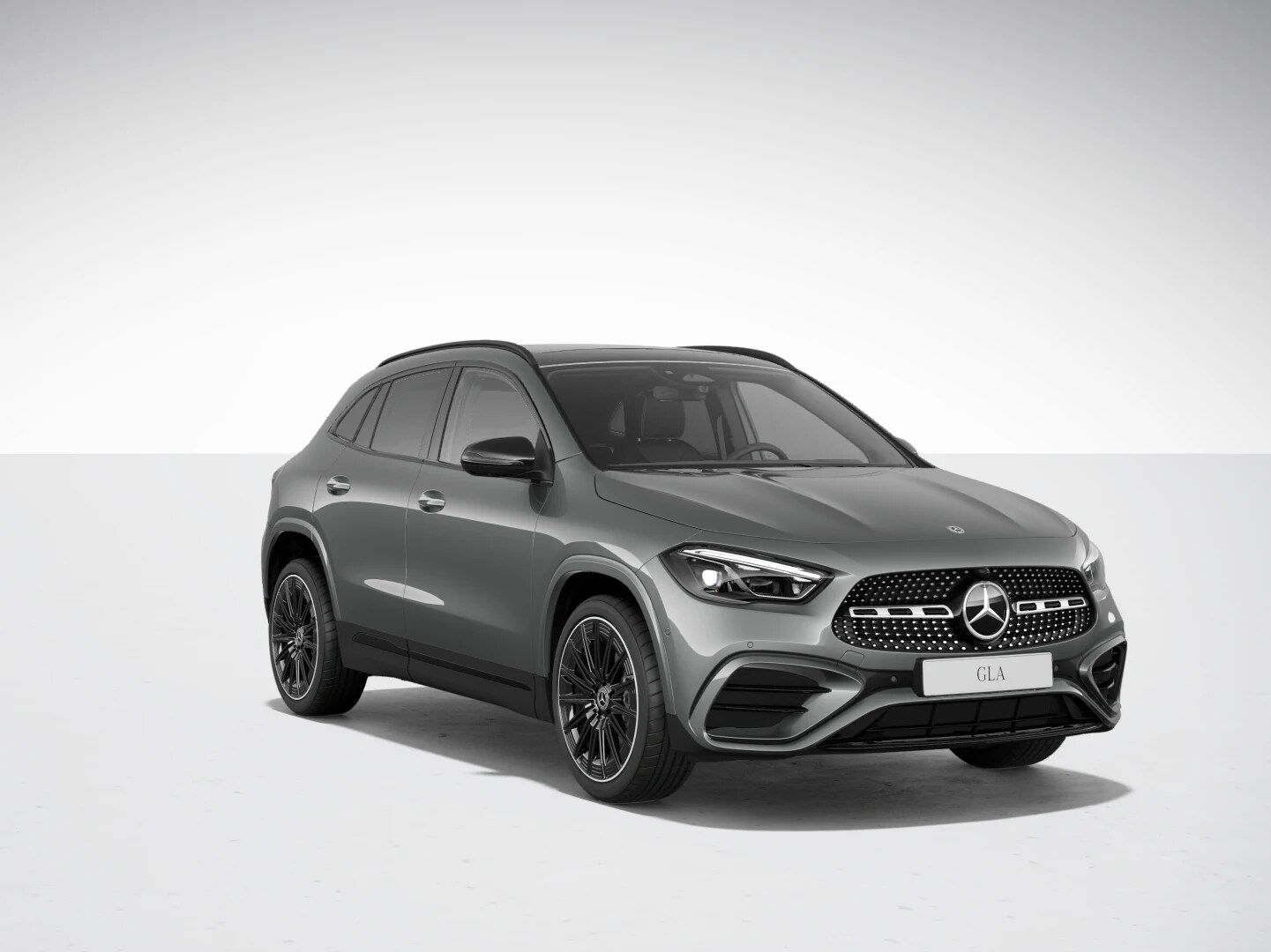The new Mercedes-Benz GLA with standard equipment.