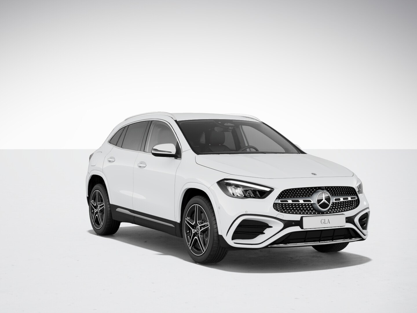 The new Mercedes-Benz GLA with the Progressive equipment line.
