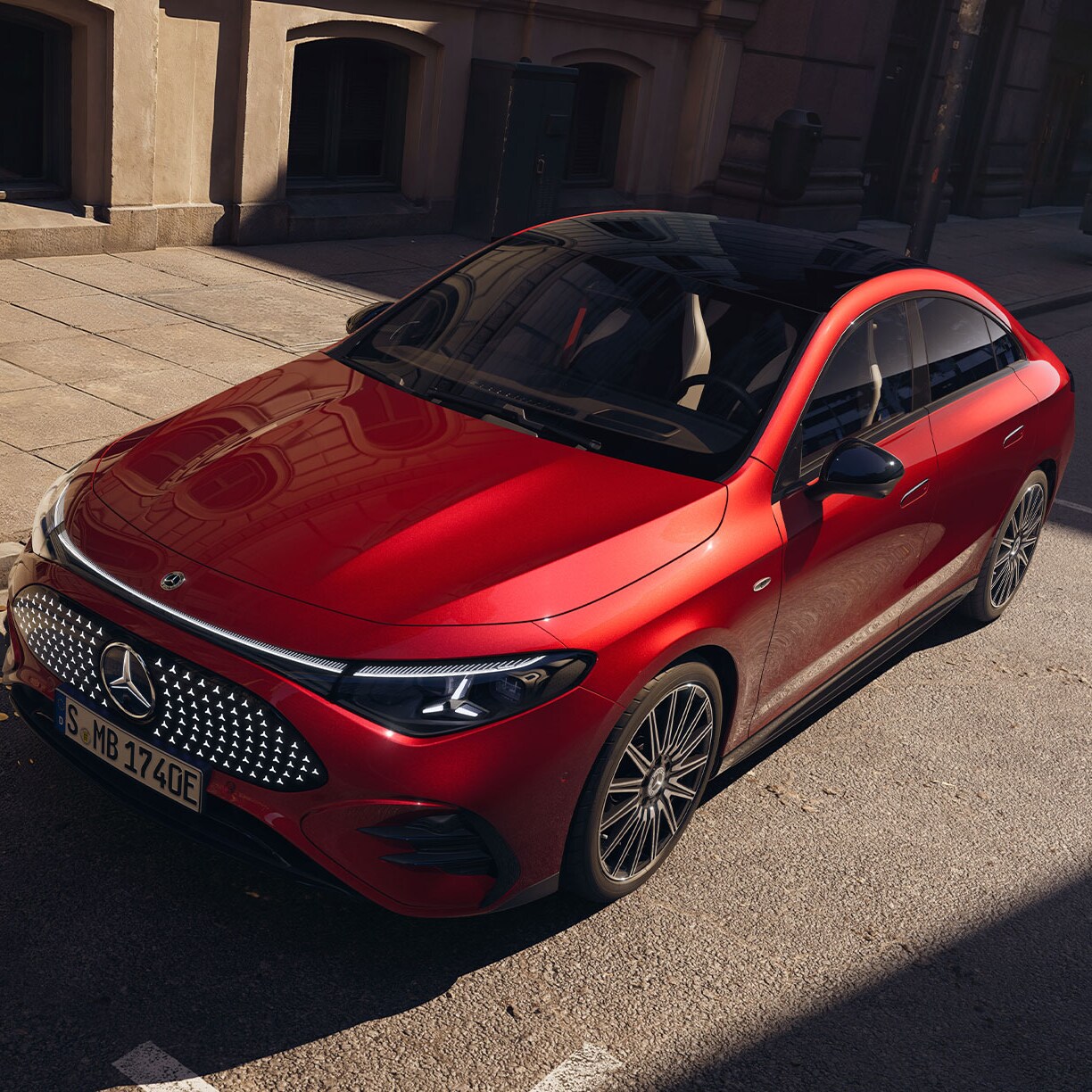 The all-new electric Mercedes-Benz CLA.