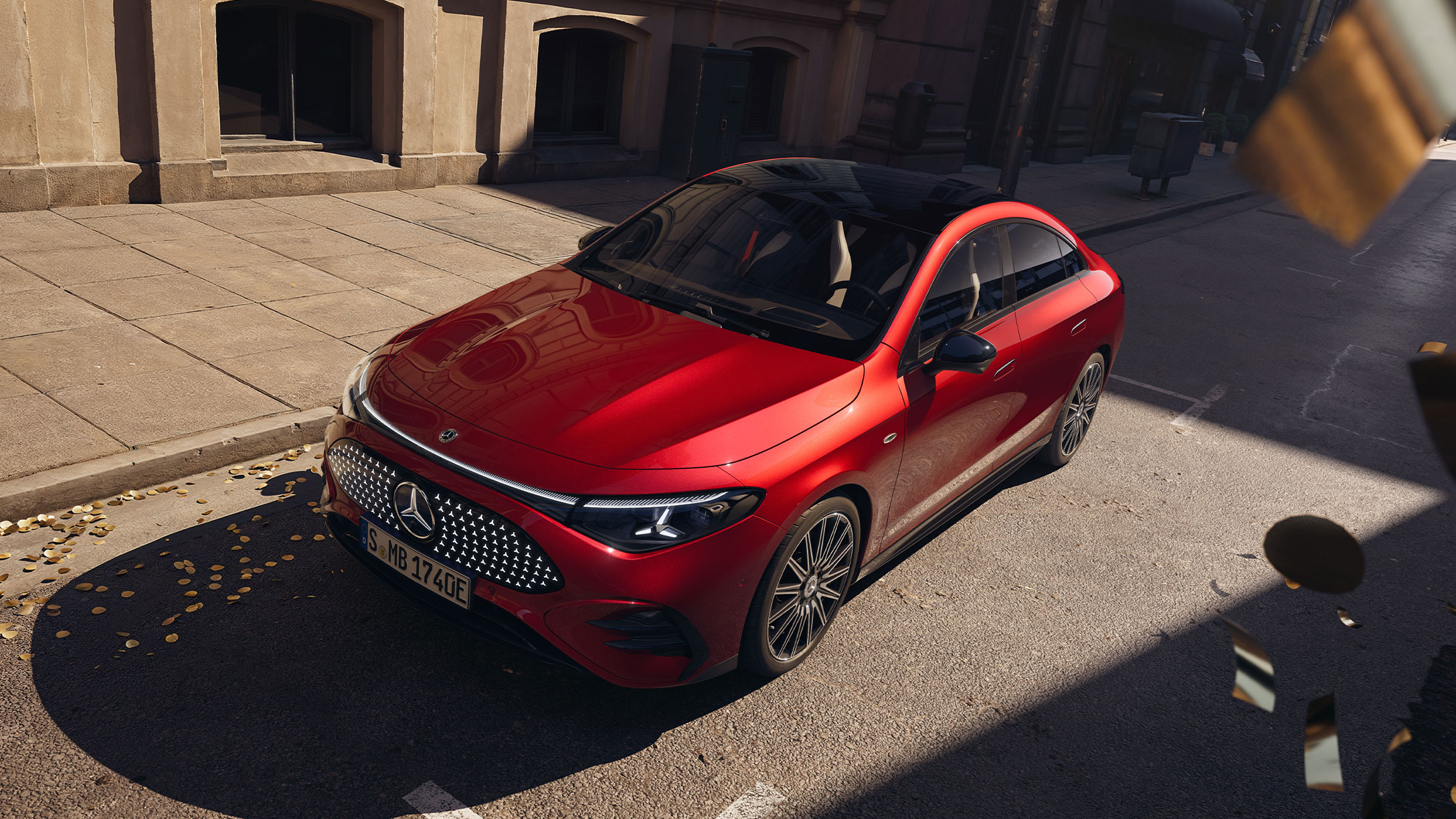 The all-new electric Mercedes-Benz CLA.