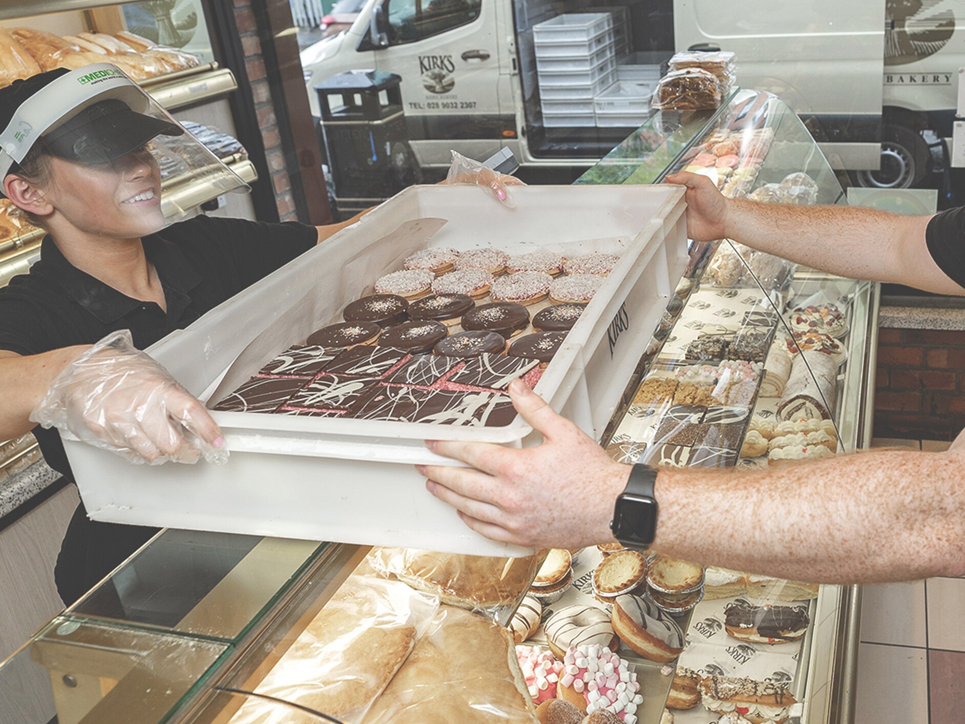 Satisfying appetites of customers in lockdown