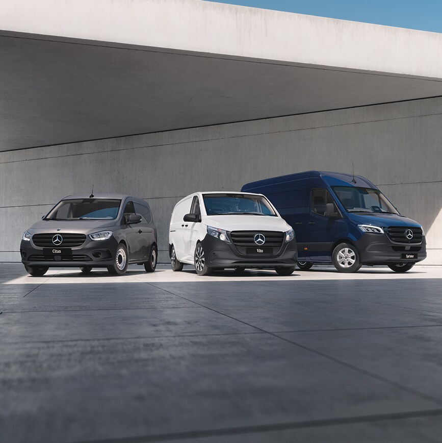 The Mercedes-Benz Diesel Vans Models