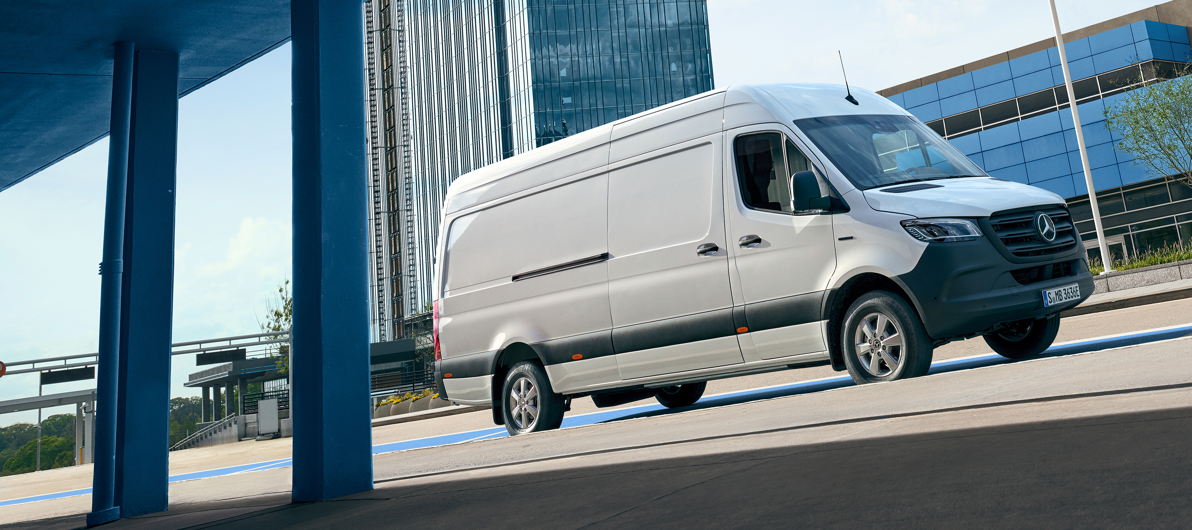 eSprinter Panel Large Electric Van Mercedes-Benz Vans UK