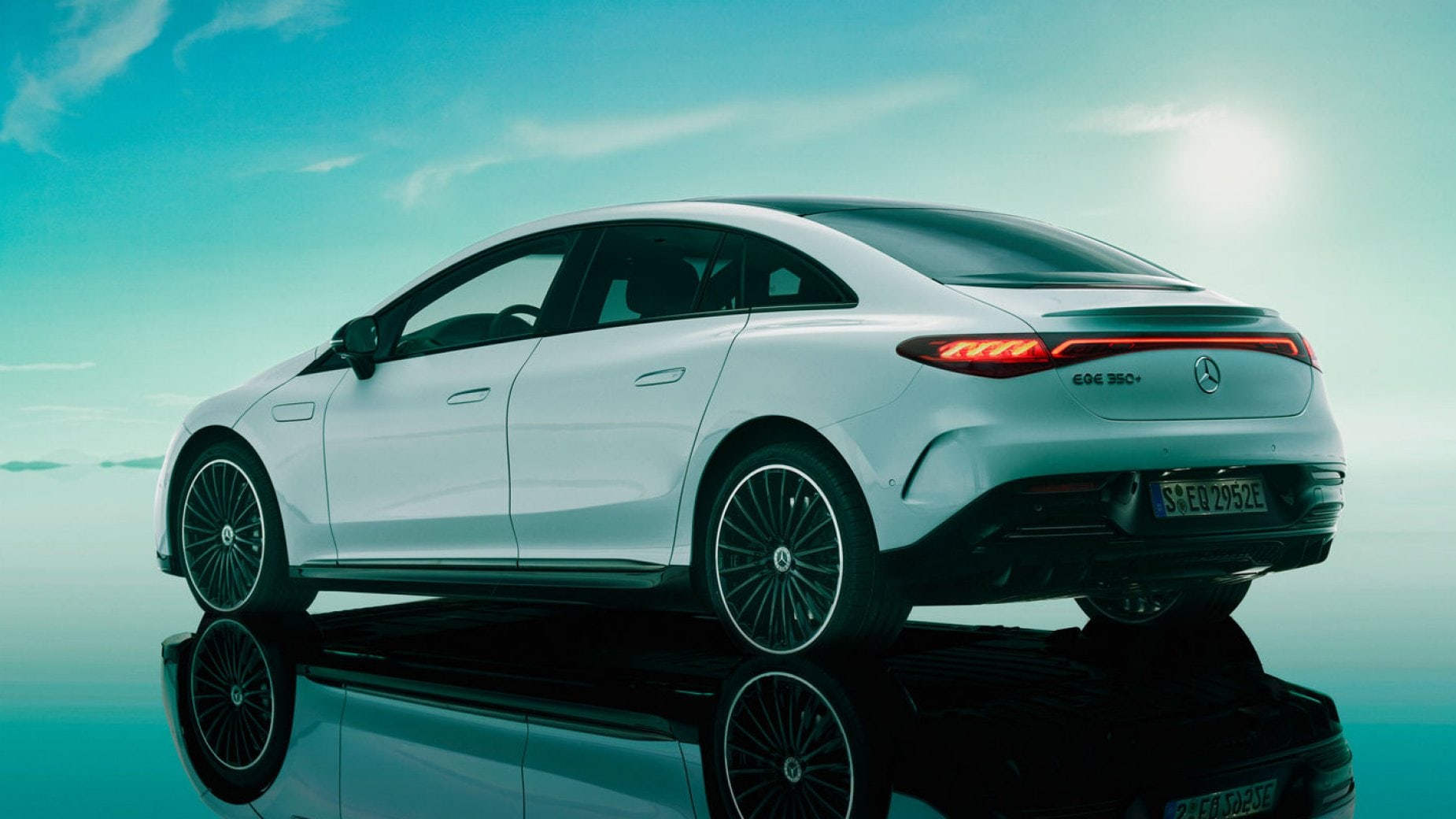 Mercedes hot sale electric saloon