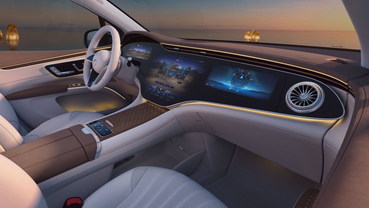 Mercedes benz eqs shop suv
