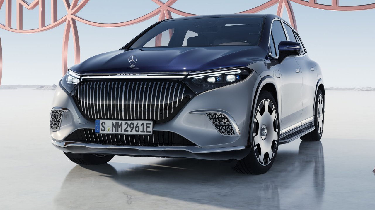 Maybach EQS SUV Electric Cars Mercedes Benz Cars UK