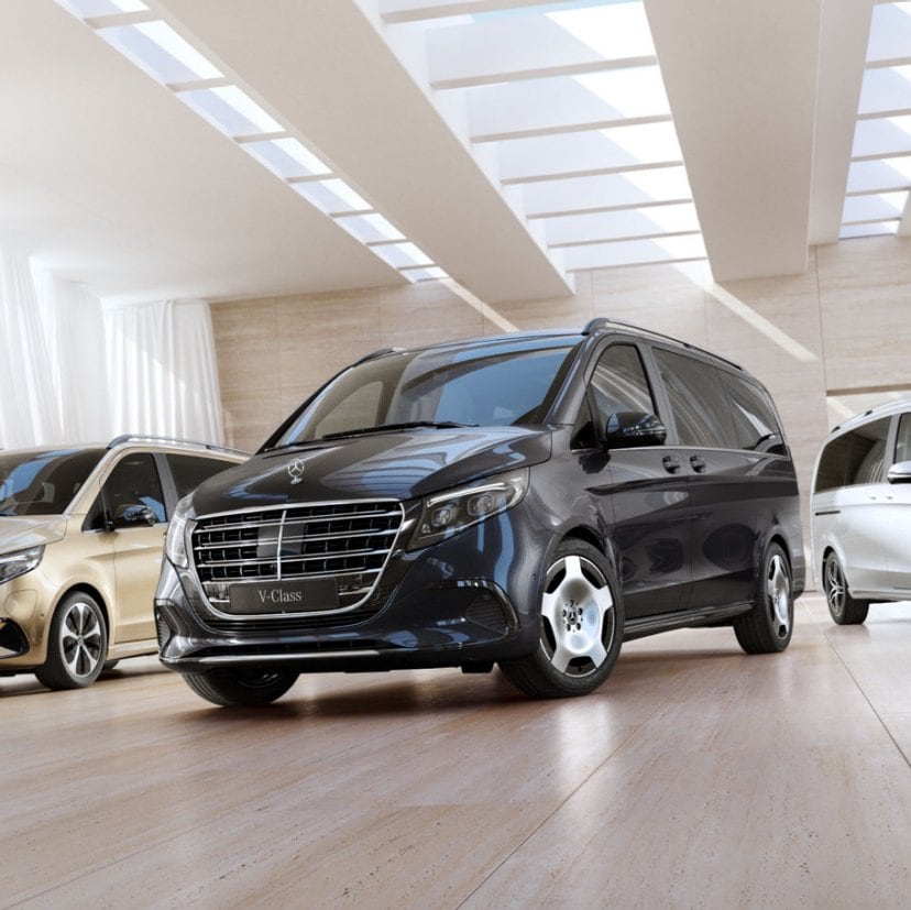 The new EQV new V Class and V Class Marco Polo Mercedes Benz
