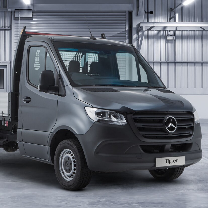 Mercedes sprinter tipper discount payload