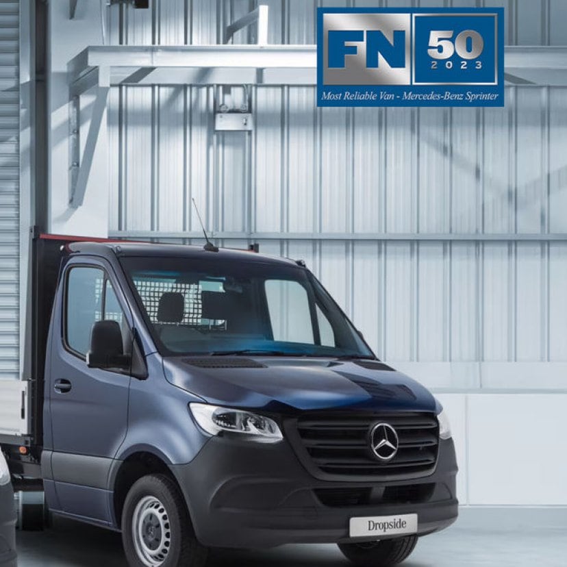 Mercedes shop conversion van